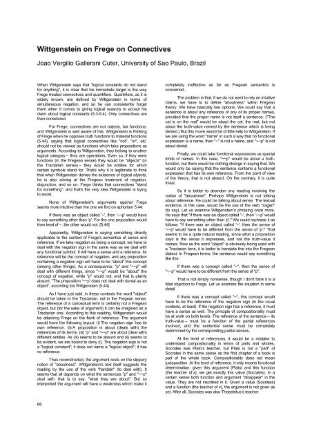 Preproceedings 2006 - Austrian Ludwig Wittgenstein Society