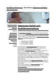 Hebammen-Gehalt und - Ausbildungsvergütung