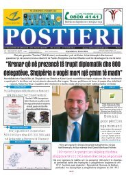 Gazeta Postieri(27 Tetor 2012) - Posta Shqiptare