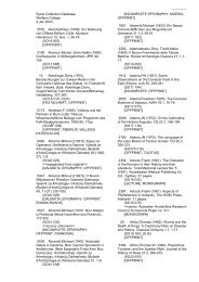 Syme Database in Alphabetical Order - Wolfson College