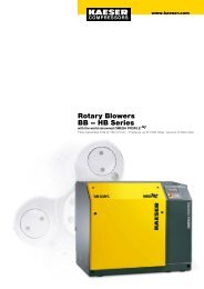 Rotary Blowers BB – HB Series - Kaeser Compressors