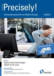 Precisely! - Makino Europe GmbH