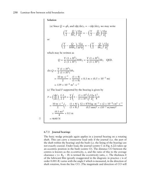 Mechanics of Fluids