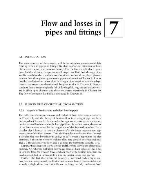 Mechanics of Fluids