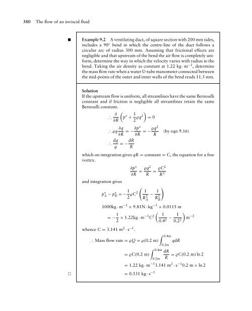 Mechanics of Fluids