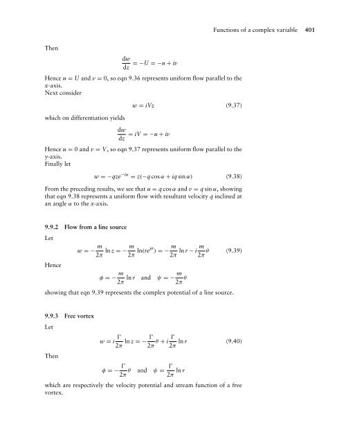 Mechanics of Fluids