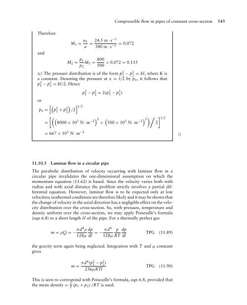 Mechanics of Fluids