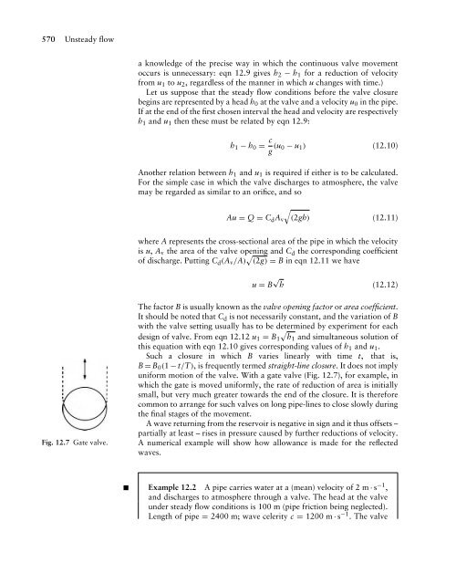 Mechanics of Fluids