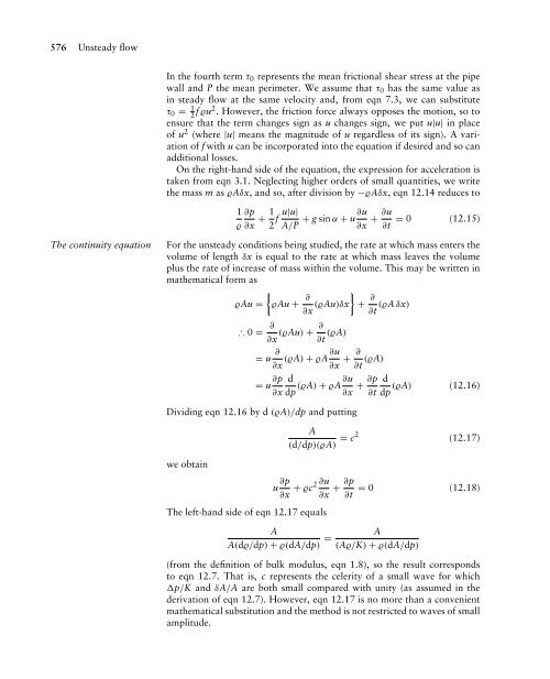 Mechanics of Fluids