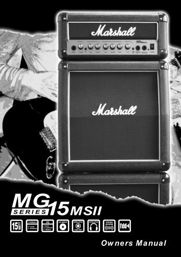 MG15MSII Hbk multi 120V - Marshall