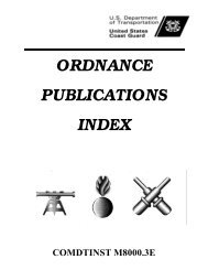 ORDNANCE PUB - COVER - DOT On-Line Publications