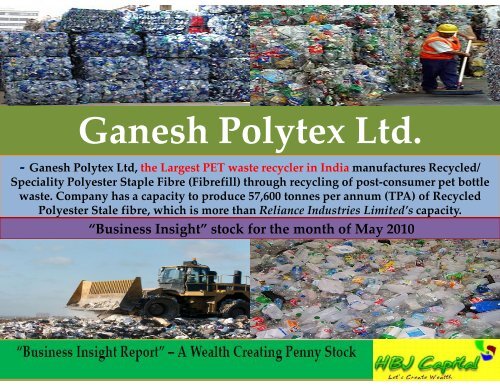 HBJ Capital - Ganesh Polytex Ltd