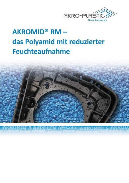 A3 AKROMID RM Produktprogramm (deutsch) - AKRO-PLASTIC ...