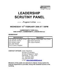 wednesday 15th february 2006 at 7.00pm - London Borough of ...