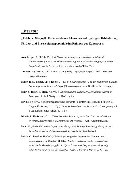 Literatur