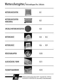 WETTERSCHUTZ - em-blech