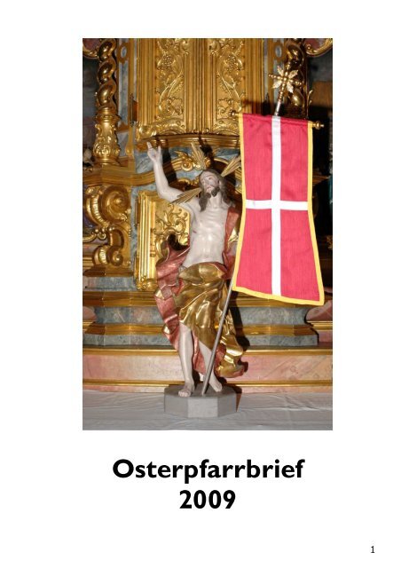 Osterpfarrbrief 2009 - Pfarrei St. Vitus Iffeldorf