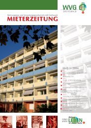 MIETERZEITUNG - WVG mbH Greifswald