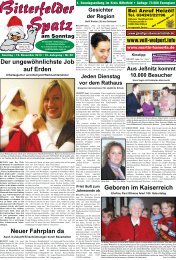 E-Paper-Spatz 12.12.2010 - Bitterfelder Spatz