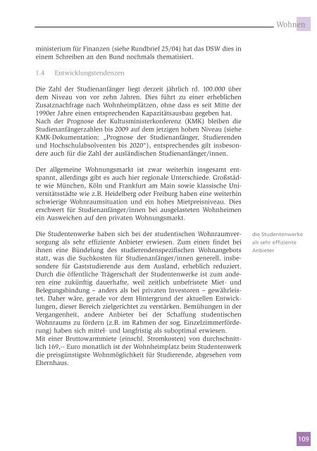 Jahresbericht 2004 - Deutsches Studentenwerk