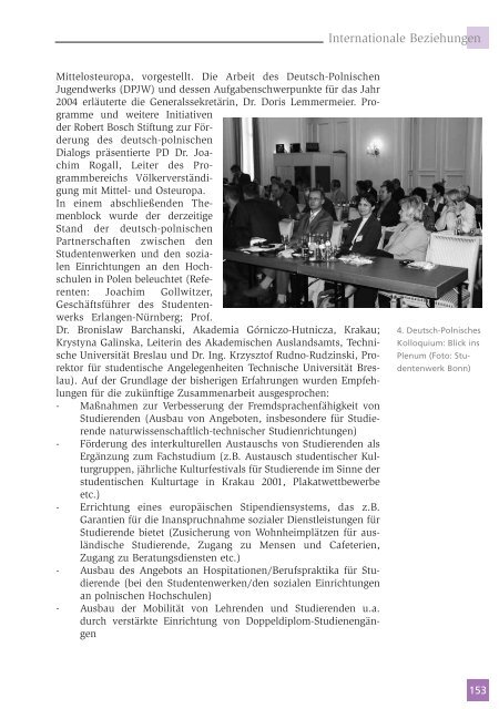 Jahresbericht 2004 - Deutsches Studentenwerk