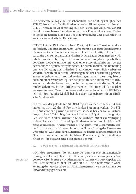 Jahresbericht 2004 - Deutsches Studentenwerk