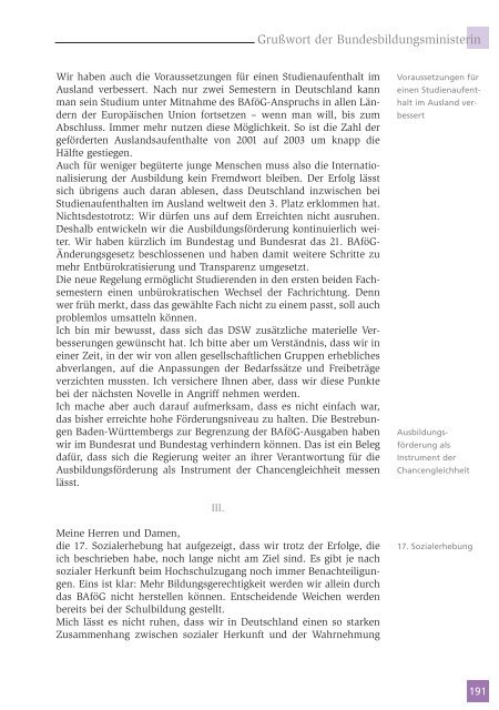 Jahresbericht 2004 - Deutsches Studentenwerk