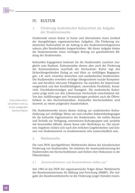 Jahresbericht 2004 - Deutsches Studentenwerk