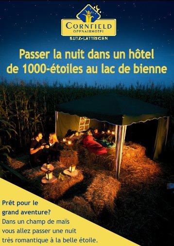 Liste de prix - Camping Sutz