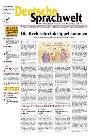 PDF 46 - Deutsche Sprachwelt
