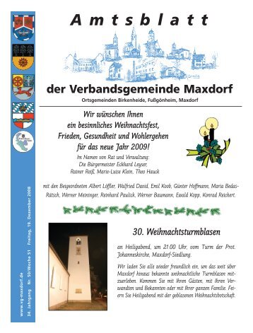 kw51 - Verbandsgemeinde Maxdorf