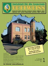 Januar 2013 - Gemeinde Vettweiss