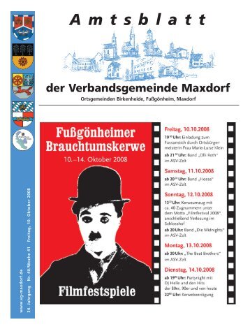 kw41 - Verbandsgemeinde Maxdorf