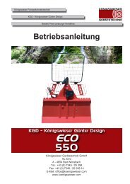 Betriebsanleitung KGD eco 550