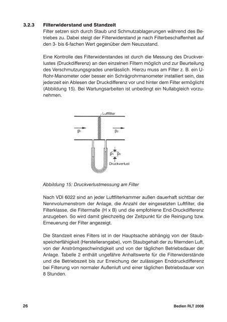 Bedienen von Raumlufttechnischen Anlagen in öffentlichen Gebäuden