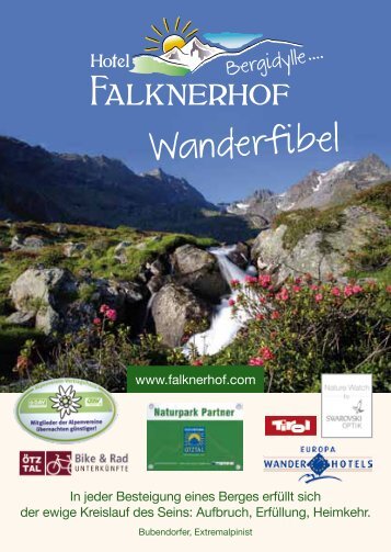 unsere Wanderfibel - Falknerhof
