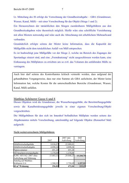 Bericht - Stadtgemeinde Wiener Neustadt