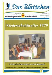 Niederscheidweiler 1979 - Verbandsgemeinde Manderscheid