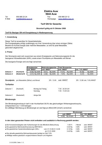 Elektra Auw 5644 Auw