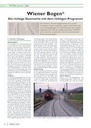 VESTRA Bahn: Wiener Bogen - AKG Software Consulting GmbH