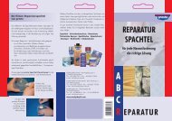 presto DIY Reparaturspachtel - Motip-Dupli GmbH
