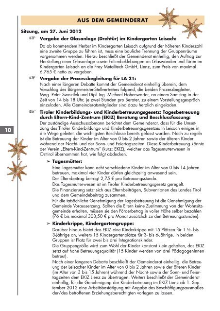 GZ116Leisach.pdf - Gemeinde Leisach - Land Tirol