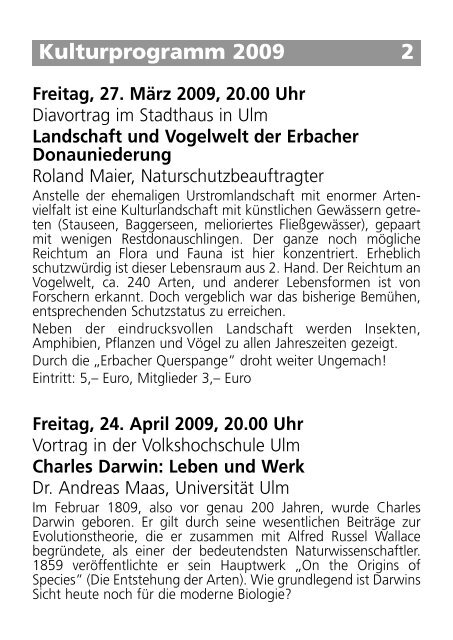 2007 Vorwort und Telefon.qxd (Page 3) - NaturFreunde Ortsgruppe ...