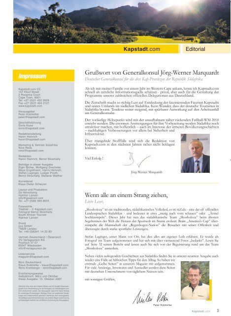 Kapstadtcom 9th Editionkapstadt 6th Edition - 