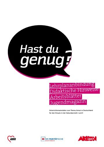 Hast du genug - Aktion Mensch