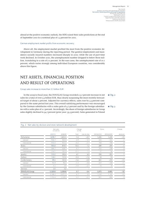 Annual Report 2009/10 Excellence in Retailing - Douglas Holding