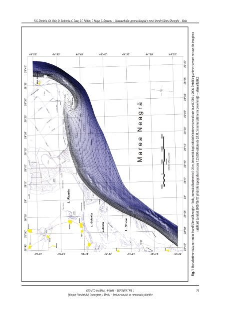 Cartarea hidro-geomorfologiCÄƒ a zonei litorale SfÃ¢ntu ... - GeoEcoMar