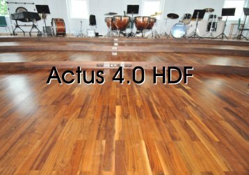Actus 4.0 HDF Nuss amk. Struktur - Stoeckl