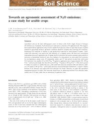 Towards an agronomic assessment of N2O emissions: a case study ...