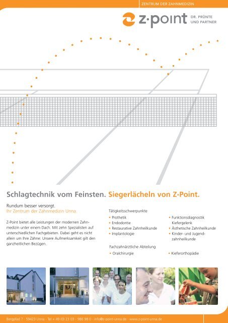 Tenniszeitung - Tennisclub Unna 02 "Grün-Weiß"